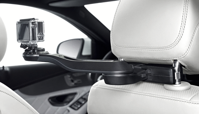 8271900 - Interior Equipment: Action Cam Mount, Style &amp; Travel Equipment for Mercedes-Benz: 180A, 180b, 220a, A220, A35 AMG, B250e, C250, C300, C350, C350e, C43 AMG, C63 AMG, C63 AMG S, CLS400, CLS550, CLS63 AMG S, E250, E350, E400, E550, E63 AMG, EQB 250+, EQB 300, EQB 350, GL350, GL450, GL550, GL63 AMG, GLA250, GLA35 AMG, GLA45 AMG, GLB250, GLB35 AMG, GLC300, GLC350e, GLC43 AMG, GLC63 AMG, GLC63 AMG S, GLE300d, GLE350, GLE400, GLE43 AMG, GLE450 AMG, GLE550e, GLE63 AMG, GLE63 AMG S, GLK250, GLK350, GLS350d, GLS450, GLS550, GLS63 AMG, Maybach S550, Maybach S560, Maybach S600, Maybach S650, ML250, ML350, ML400, ML550, ML63 AMG, S450, S550, S550e, S560, S600, S63 AMG, S65 AMG Image