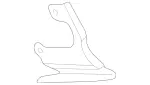 4312840 - : Holder for Mercedes-Benz: C230, C280 Image