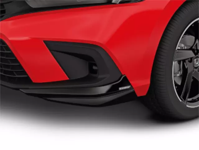 8F01T20100 - Exterior: Hpd Front Under-Body Spoilers - Berlina Black for Honda: Civic Image