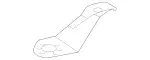 2196260616 - Attachment Parts: Reinforcement for Mercedes-Benz Image