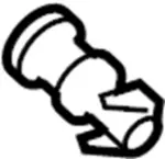 18159AG005 - : Foot Rest Clip for INFINITI: M45 Image