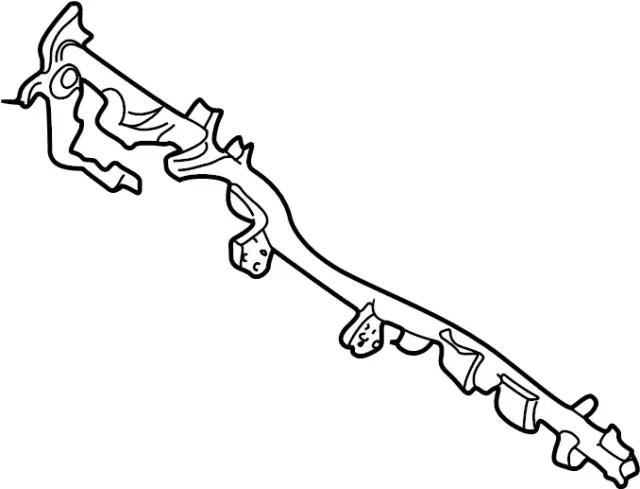 678700W000 - Body: Reinforced Beam for INFINITI: QX4 Image