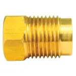 BLF27B - : Brass Adapter, Female(3/8-24 Inverted), Male(9/16-20 Inverted), 1/bag for AGS Image