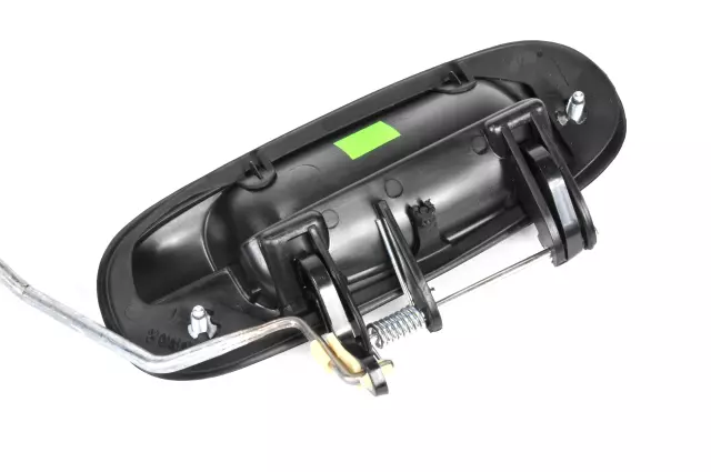 Black Passenger Side Front Exterior Door Handle with Rod and Clip - GM (15291304)