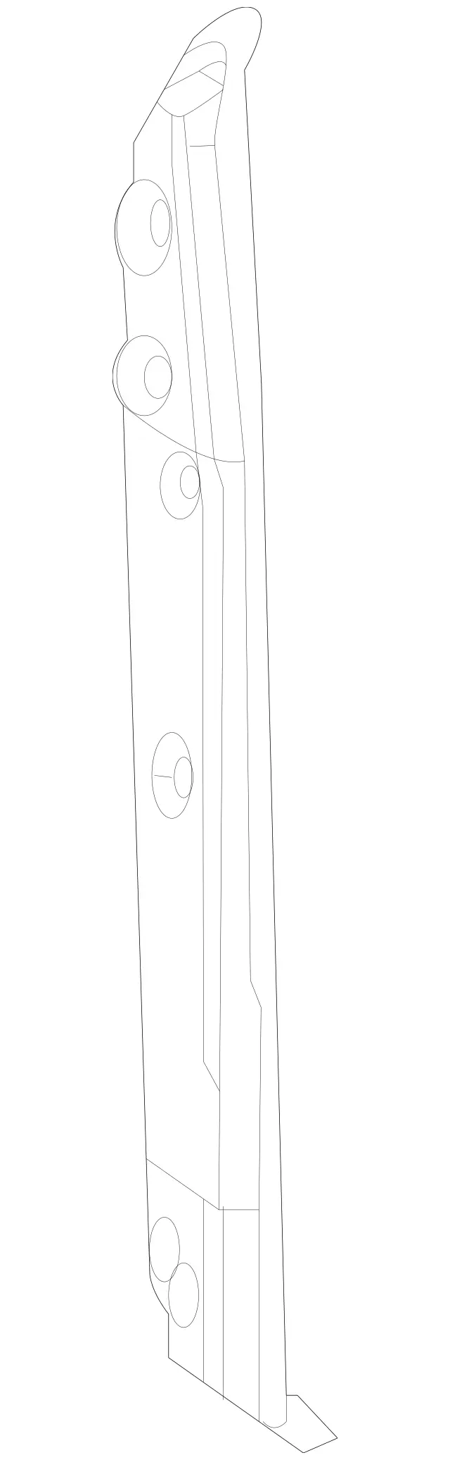 1678890100 - Attachment Parts: Fender Gap Cover for Mercedes-Benz: GLE350, GLE450, GLE450e, GLE53 AMG, GLE580, GLE63 AMG S, GLS450, GLS580, GLS63 AMG, Maybach GLS600 Image image