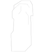 6396820030 - : Inner Pillar Insulation for Mercedes-Benz: Sprinter 1500, Sprinter 2500, Sprinter 3500, Sprinter 3500XD, Sprinter 4500 Image