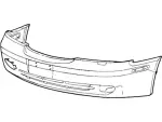 2F1Z17D957BA - Body: Bumper Cover for Ford: Taurus Image