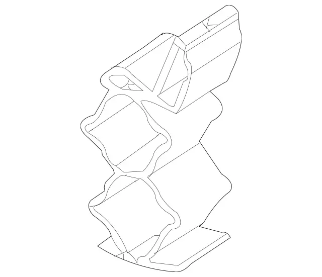 2196280224 - Cowl, Front Panel: Strut for Mercedes-Benz: CLS500, CLS55 AMG, CLS550, CLS63 AMG Image image