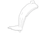 2518802705 - Attachment Parts: Cover for Mercedes-Benz Image