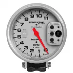 3965 - : GAUGE, TACHOMETER, 5", 11K RPM, PEDESTAL W/ RPM PLAYBACK, ULTRA-LITE for AutoMeter Image