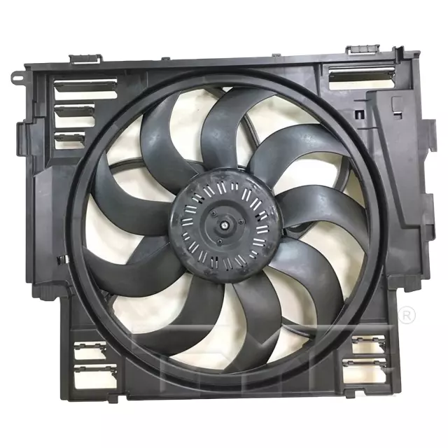 624460 - Cooling Systems: TYC Dual Radiator and Condenser Fan Assembly for TYC Image
