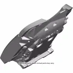 23247350 - : Rear Driver Side Seat Back Pad for GM Image
