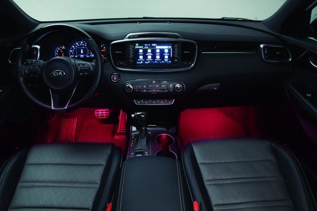 C6F55AC101 - Interior: Interior Lighting Kit - Red Leds for Kia: Sorento Image