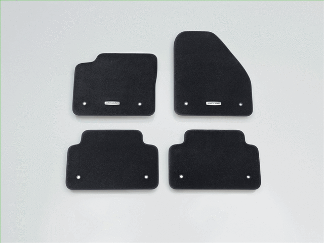 Luxury Carpet Mats - Ebony - Lhd - Automatic - Jaguar (J9C2233PVJ)