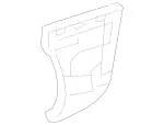 2038850314 - Attachment Parts: Side Part for Mercedes-Benz Image