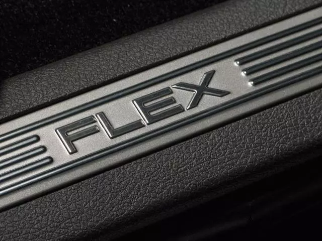 8A8Z7413209BA - Body: Door Sill Plates, Front, Charcoal Black for Ford: Flex Image