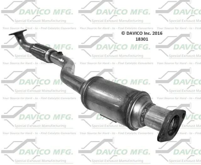 18301 - Exhaust: Direct Fit Catalytic Converter for DAVICO CONVERTERS Image