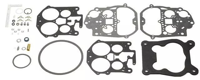 19250956 - : Part# 19250956 Carburetor Repair Kit with Ball, Clips, Gaskets, Screws, and Seals for GM Image