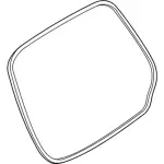 EJ7Z78404A06A - Body: Weatherstrip for Lincoln: MKC Image