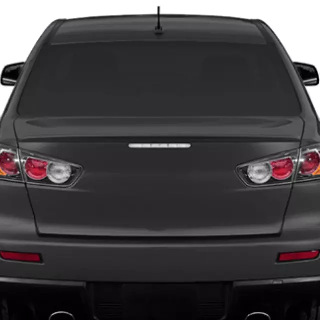 MZ574585EX - : Rear Lip Spoiler - Apex Silver for Mitsubishi: Lancer Image