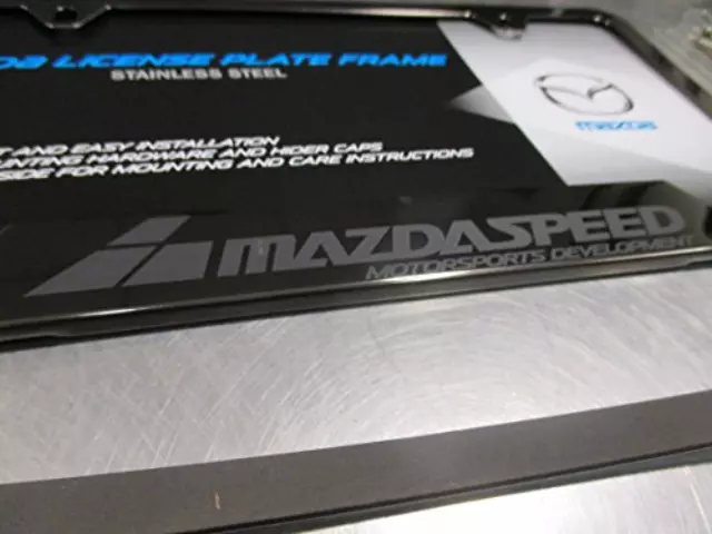 License Plate Frame, Mazdaspeed - Mazda (0000-83-Z35)
