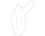 16692137868Q97 - : Inner Cover for Mercedes-Benz Image