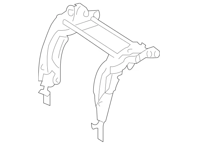 2119200024 - Rear Seat Bench: Bearing for Mercedes-Benz: E320, E500 Image image