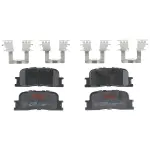 TXC0885 - : TRW PREMIUM BRAKING - CERAMIC BRAKE PAD SET - TXC0885 for TRW Image