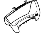 BB5Z78044D70AA - Body: Cluster Bezel for Ford: Explorer Image