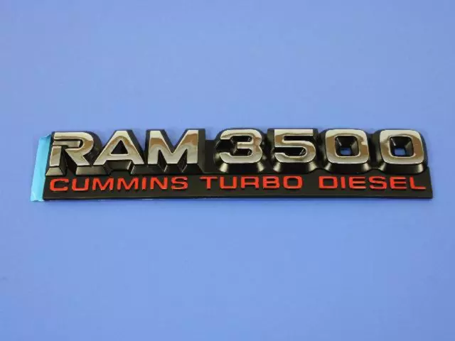 55295314AB - Body: Nameplate for Dodge: Ram 3500 Image