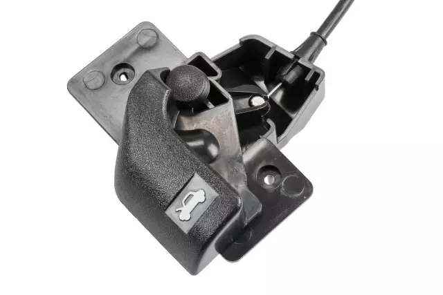 15242999 - Body: Release Cable for Buick: LeSabre, Lucerne | Cadillac: DeVille, DTS, Seville | Chevrolet: Silverado 1500, Silverado 2500 HD, Silverado 3500 HD | GMC: Sierra 1500, Sierra 2500 HD, Sierra 3500 HD | Oldsmobile: Aurora | Pontiac: Bonneville Image