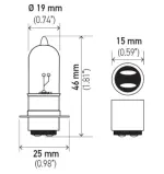 A3603 - : HELLA Turn Signal Indicator Light Bulb A3603 for Hella Image