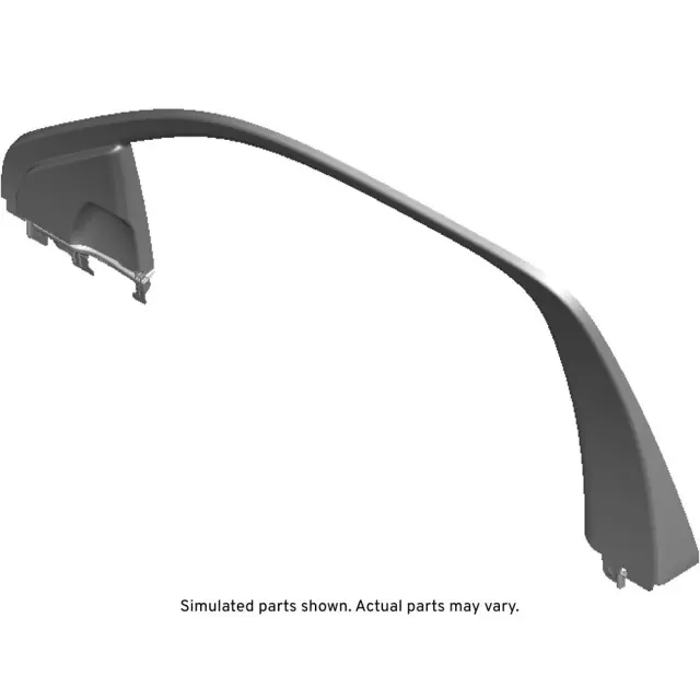 22978031 - : Passenger Side Front Door Window Garnish Molding for Chevrolet: Silverado 1500, Silverado 2500 HD, Silverado 3500 HD | GMC: Sierra 1500, Sierra 2500 HD, Sierra 3500 HD Image