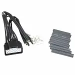 WPT928 - Electrical, Lighting and Body: Heated Seat Module Connector  for Ford: Edge, Expedition, Explorer, F-150, F-250 Super Duty, F-350 Super Duty, F-450 Super Duty, F-550 Super Duty, Flex, Fusion, Mustang, Police Interceptor Sedan, Police Interceptor Utility, Special Service Police Sedan, Taurus | Lincoln: MKC, MKS, MKT, MKX, MKZ, Navigator, Zephyr | Mercury: Milan Image