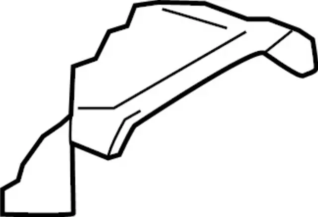 144505NA0A - Engine: Heat Shield for INFINITI: QX50, QX55, QX60 Image