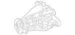 1633500514 - : Axle Gear Housing for Mercedes-Benz Image
