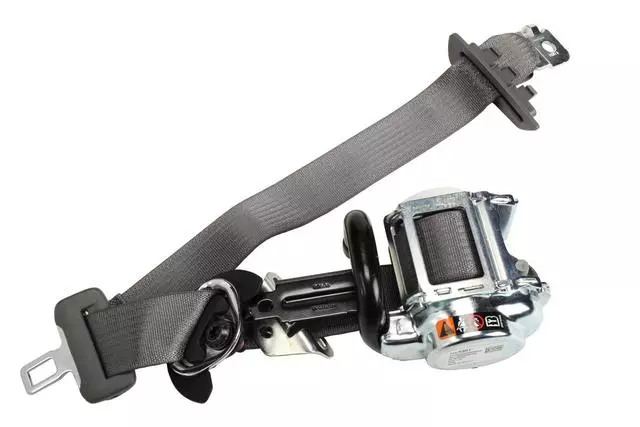 19351660 - : Dark Ash Gray Driver Seat Belt with Retractor and Pre-Tensioner for GM Image