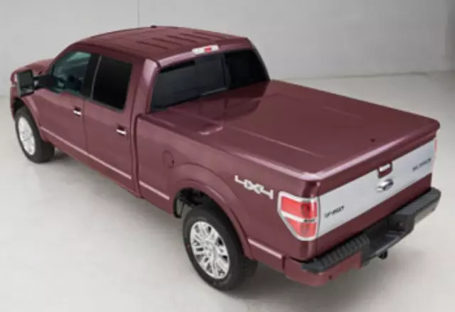 VDL3Z99501A42BS - Exterior: Hard Tonneau Cover - 6.5 Bed - White Platinum for Ford Image