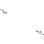 KB3Z3332A - Steering: Tie Rod Boot for Ford Image