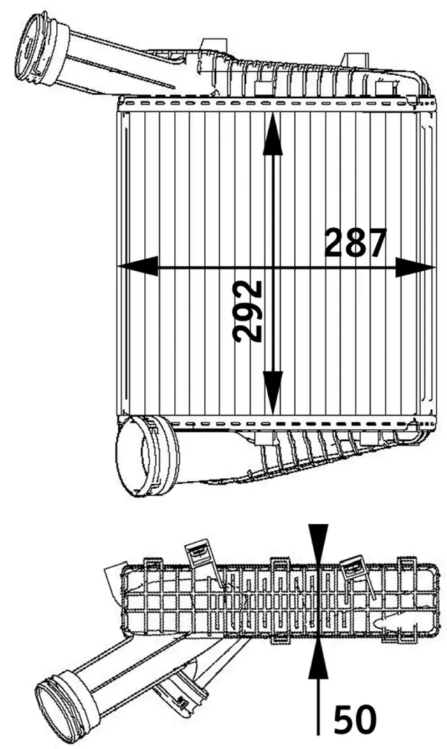 CI142000P - Cooling Systems: Intercooler for Mahle Image