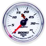 7104 - : GAUGE, BOOST, 2 1/16", 35PSI, MECHANICAL, C2 for AutoMeter Image
