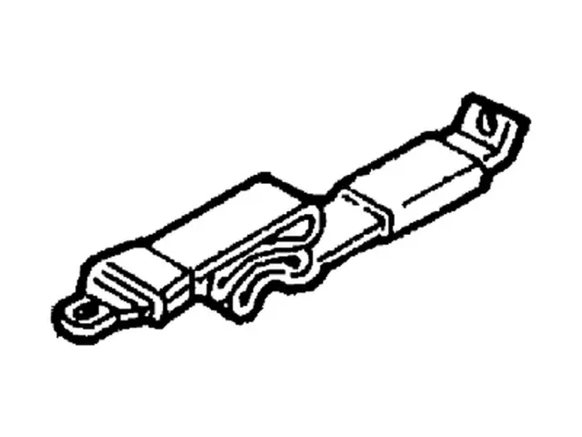 6F1Z54611B60AB - Electrical: Center Seat Belt for Ford: Taurus | Mercury: Sable Image