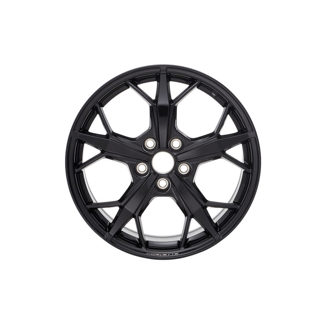 2020-2022 Chevrolet Corvette Stingray Home 20" Rear Wheel in Black Aluminum - GM (84735859)
