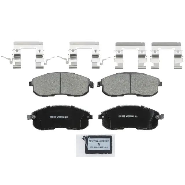 ZD815D - : Wagner QuickStop ZD815D Front Disc Brake Pad Set Ceramic for WAGNER BRAKE Image