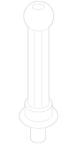 9933760 - : Ball Stud for Mercedes-Benz: AMG GT 63, AMG GT 63 S, E63 AMG S, G63 4x4 Squared AMG, G63 AMG, GLE63 AMG S, GLS63 AMG, Maybach GLS600, S63 AMG Image