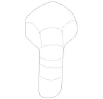 19907920 - Electrical System: Screw for Mercedes-Benz: 180C, 250, 300S, 600SL, C220, C230, C240, C280, C300, C32 AMG, C320, C350, C43 AMG, C55 AMG, CL500, CL55 AMG, CL550, CL600, CL63 AMG, CL65 AMG, CLK320, CLK350, CLK430, CLK500, CLK55 AMG, CLK550, CLK63 AMG, CLS500, CLS55 AMG, CLS550, CLS63 AMG, E320, E420, E430, E500, E55 AMG, GL320, GL550, ML320, ML350, ML450, ML500, ML550, ML63 AMG, R320, R350, R500, S350, S400, S430, S500, S55 AMG, S550, S600, S63 AMG, SL320, SL500, SL55 AMG, SL550, SL600, SL63 AMG, SL65 AMG, SLK230, SLK280, SLK300, SLK320 Image