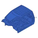 FL3Z18001B24B - Body: Cab for Ford: F-150 Image