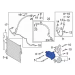 KB3Z19703C - : Compressor for Ford: Ranger Image