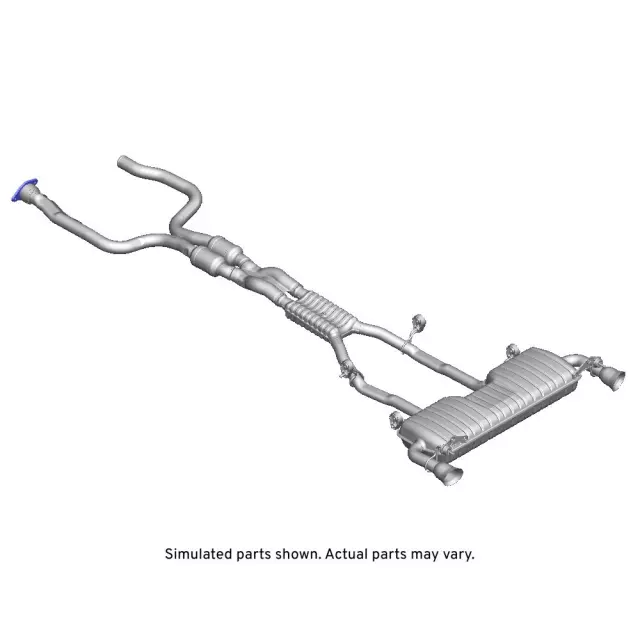 85590472 - : Muffler &amp; Pipe Assembly for Chevrolet: Camaro Image