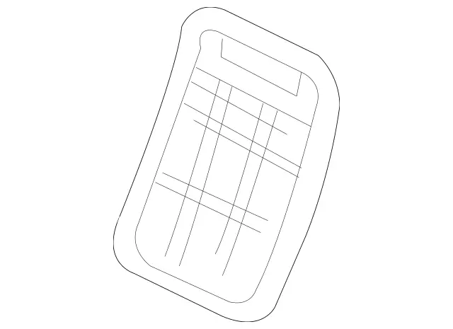 2206460034 - Body: Access Cover for Mercedes-Benz Image